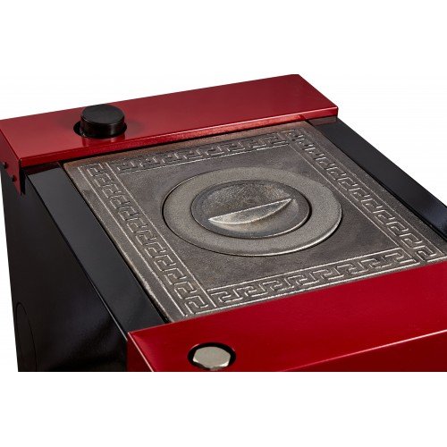 Напольный твердотопливный котел Arideya КС-ТП-12.5 с плитой