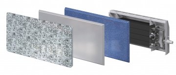 Настенный дизайн-конвектор Varmann StoneKon SNK H W O 80.450.1520 горизонтальный