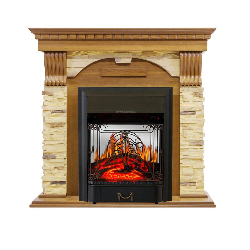 Каминокомплект Royal Flame Dublin с очагом Majestic FX M Black