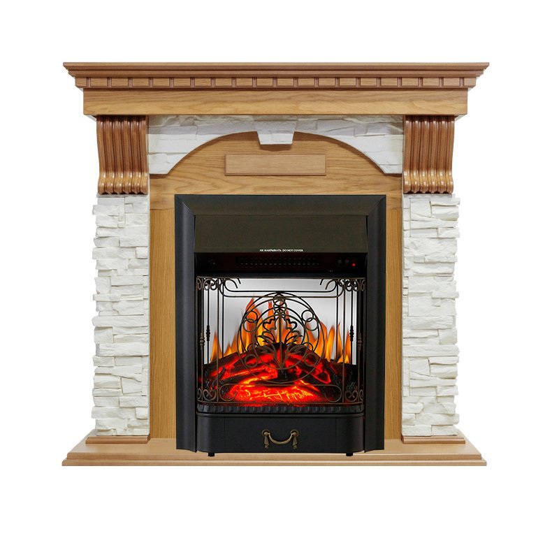 Каминокомплект Royal Flame Dublin с очагом Majestic FX M Black