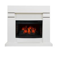 Каминокомплект Royal Flame Lindos алебастр с очагом Dioramic 26 LED FX