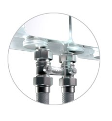 Алюминиевый радиатор отопления Rifar Alum Ventil 500 VR 12 секций