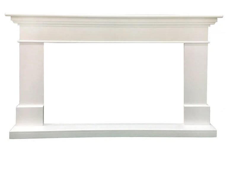 Портал Interflame Турин белый под очаг Foton 36 LED FX QZ