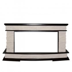 Портал Interflame Памир под очаг FreeSpace 40 LED FX QZ темный дуб