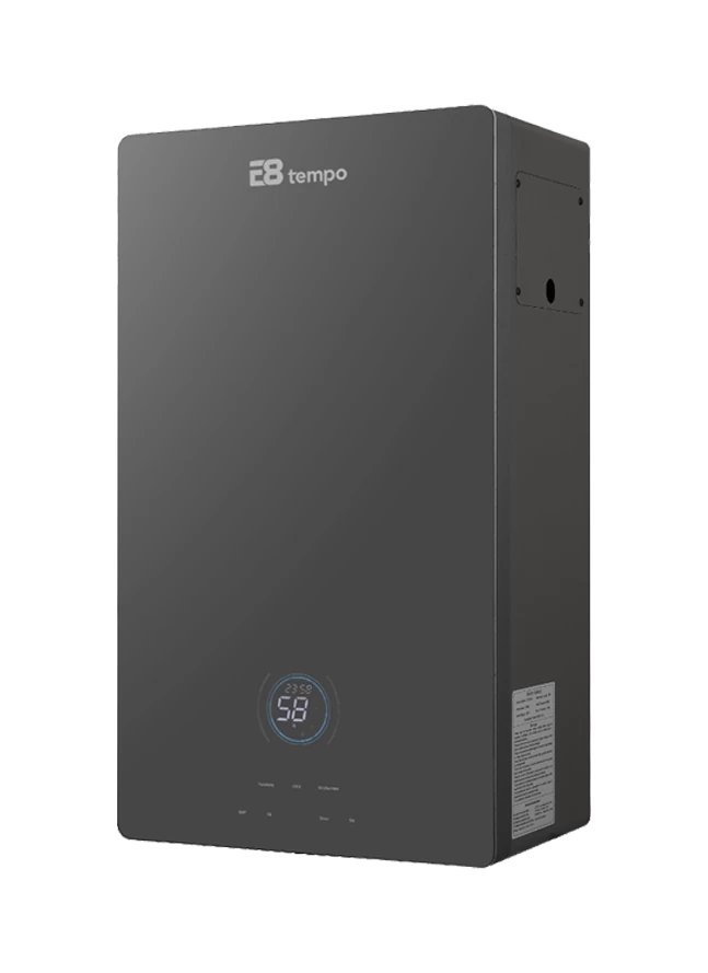 Настенный электрический котел E8 tempo EOB16W (серая металлическая панель)