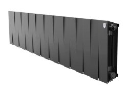 Биметаллический радиатор отопления Royal Thermo PianoForte 300 20 секций Noir Sable