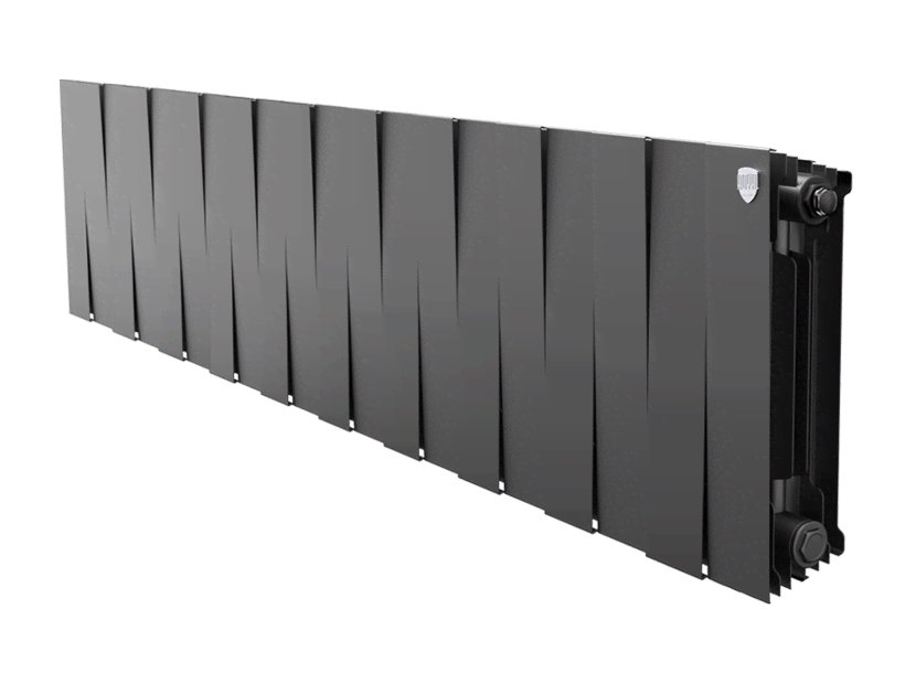 Биметаллический радиатор отопления Royal Thermo PianoForte 300 20 секций Noir Sable