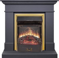 Каминокомплект Royal Flame California STD SFT с очагом Majestic FX M Brass серый графит (разборный)