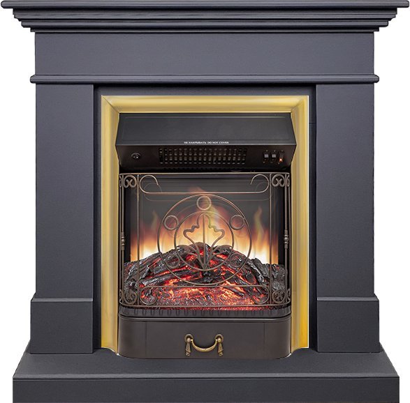 Каминокомплект Royal Flame California STD SFT с очагом Majestic FX M Brass серый графит (разборный)