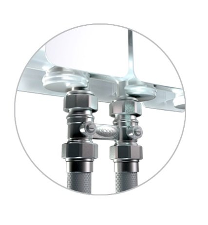 Алюминиевый радиатор отопления Rifar Alum Ventil 500 VL 12 секций