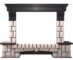 Портал Interflame Экстер венге под очаги Panoramic 33