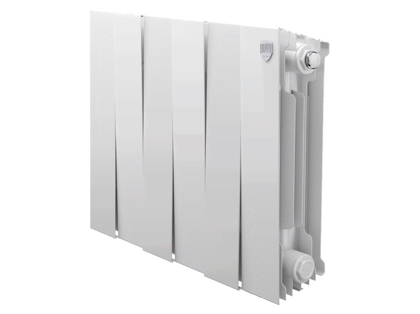 Биметаллический радиатор отопления Royal Thermo PianoForte 300 6 секций Bianco Traffico