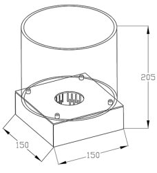 Биокамин Silver Smith Queen