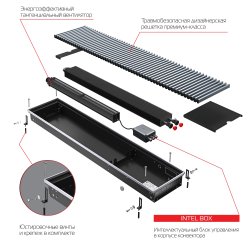 Внутрипольный конвектор Royal Thermo Atrium Turbo 80/300/1800-DG-U-NA