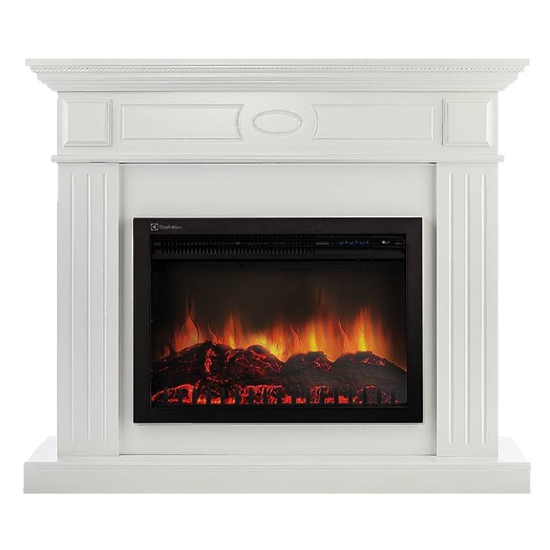 Каминокомплект Firelight Bianco 30 с очагом Electrolux EFP/P-3020LS белый