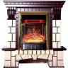 Каминокомплект Interflame Экстер М махагон с очагом Majestic FX M Brass