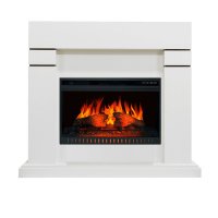 Каминокомплект Royal Flame Lindos белый с очагом Vision 26 EF LED FX