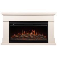 Каминокомплект Royal Thermo Aurora RTFP/P-AR40LS + портал Firelight California 42/40/36 кремовый