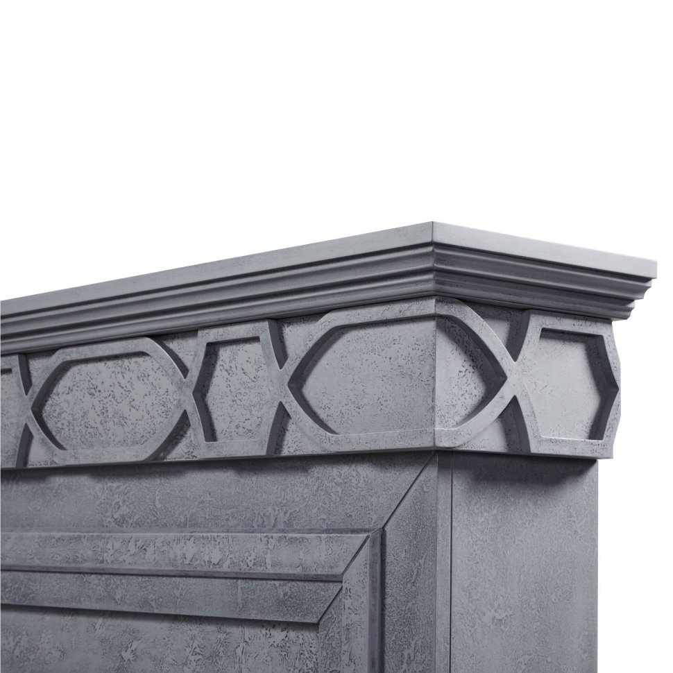 Каминокомплект Firelight Antico Classic с очагом Electrolux EFP/P-1020LS серый