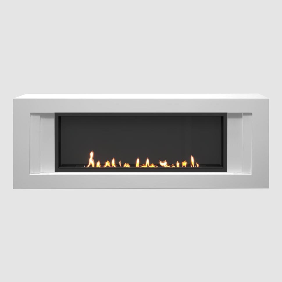 Встроенный портальный биокамин SteelHeat Line Long стемалит