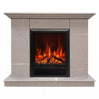 Каминокомплект Хорошие Камины Марс с очагом RealFlame Eugene мрамор