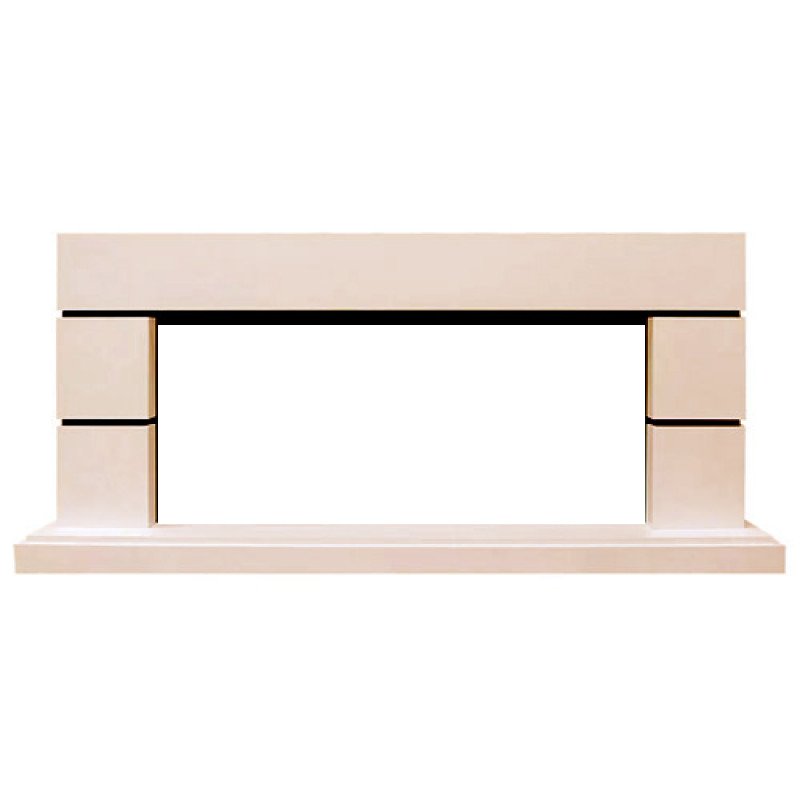 Портал Interflame Норд бежевый под очаг Foton 36 LED FX QZ