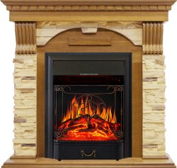 Каминокомплект Royal Flame Dublin с очагом Majestic FX Black