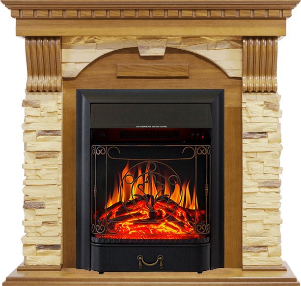 Каминокомплект Royal Flame Dublin с очагом Majestic FX Black