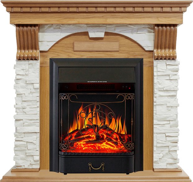 Каминокомплект Royal Flame Dublin с очагом Majestic FX Black