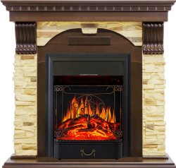Каминокомплект Royal Flame Dublin с очагом Majestic FX Black