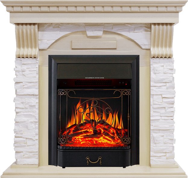 Каминокомплект Royal Flame Dublin с очагом Majestic FX Black