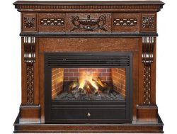Каминокомплект RealFlame Corsica Lux 26 с очагом 3D Novara