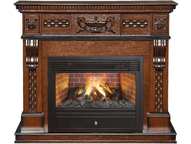 Каминокомплект RealFlame Corsica Lux 26 с очагом 3D Novara