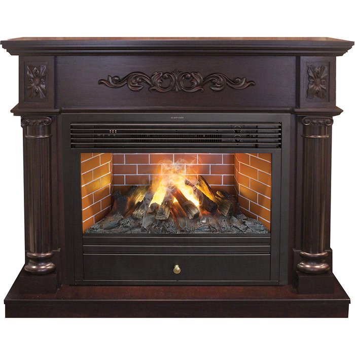 Каминокомплект RealFlame Silvia 26 AO с очагом 3D Novara