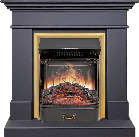 Каминокомплект Royal Flame California STD SFT с очагом Majestic FX Brass серый графит (разборный)