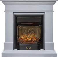 Каминокомплект Royal Flame California STD CRM (Разборный) с очагом Majestic FX M Black RC санд смоук