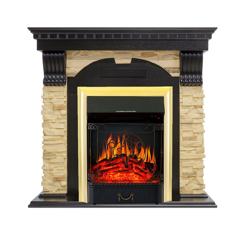 Каминокомплект Royal Flame Dublin с очагом Majestic FX Brass