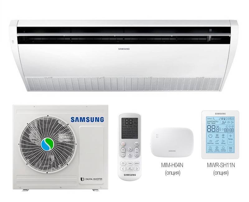 Напольно-потолочная сплит-система Samsung AC071MNCDKH/EU/AC071BXADEH/AF