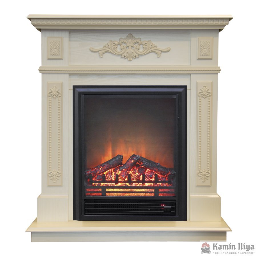 Каминокомплект RealFlame Lilian STD/EUG WT с очагом Eugene