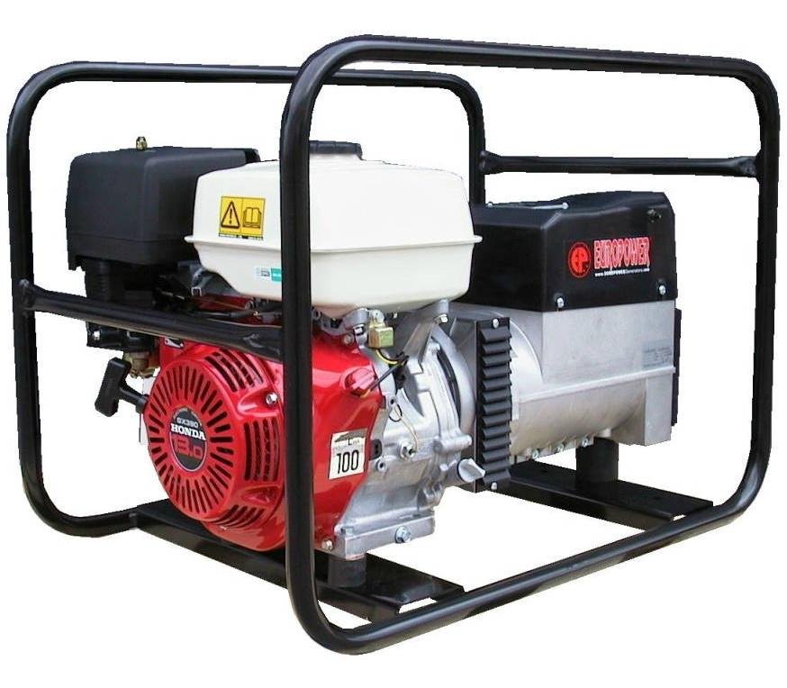 Бензиновый генератор EuroPower ЕР 200 Х DC 3X230V для ж/д