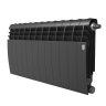 Биметаллический радиатор отопления Royal Thermo BiLiner 350 Noir Sable VR80 12 секций