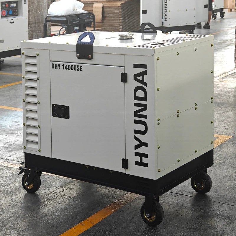 Дизельный электрогенератор Hyundai DHY 14000SE