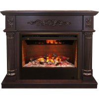 Каминокомплект RealFlame Silvia 26 AO с очагом 3D Helios 26