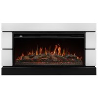 Каминокомплект Royal Thermo Aurora RTFP/P-AR40LS + портал Firelight Moderno 42/40/36 белый