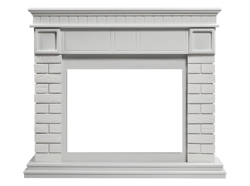 Портал Firelight Bricks 30 камень белый/белая эмаль