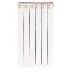 Радиатор алюминиевый Global VOX-R 800 x6 белый боковое подключение