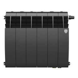 Биметаллический радиатор отопления Royal Thermo BiLiner 350 Noir Sable VR80 6 секций