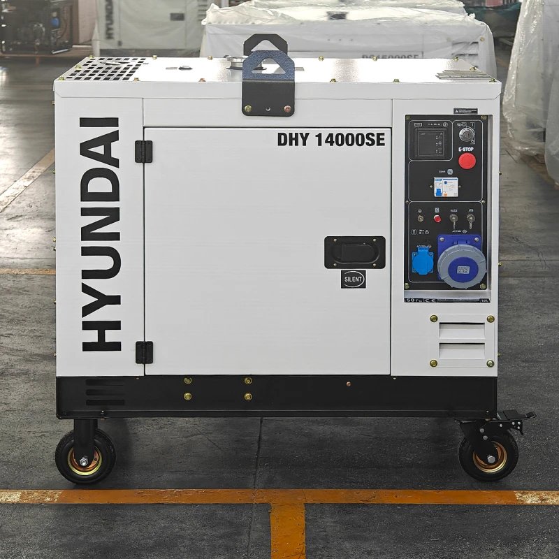 Дизельный электрогенератор Hyundai DHY 14000SE-3