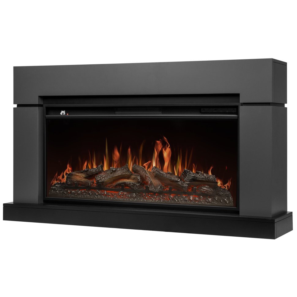 Каминокомплект Royal Thermo Aurora RTFP/P-AR40LS + портал Firelight Lindos 42/40/36 графит