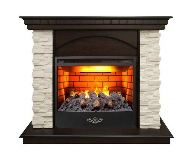 Каминокомплект RealFlame Elford STD/EUG/25.5/HL AO с очагом 3D Firestar 25.5